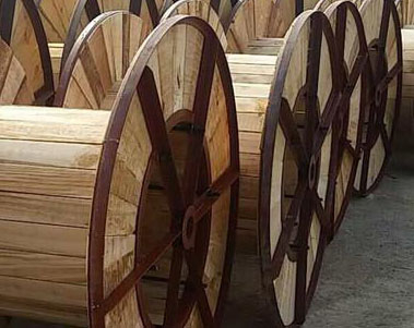 鐵木軸金屬電線盤